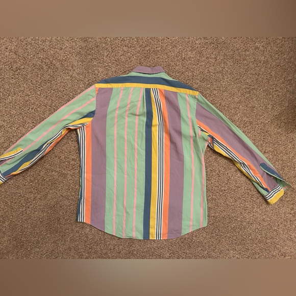 Ralph Lauren Striped Oxford Men’s Cotton Shirt size XXL - Picture 10 of 10